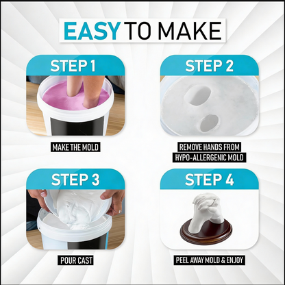 Couples Hand Casting Kit